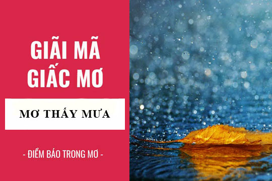Giấc Mộng Thấy Trời Mưa